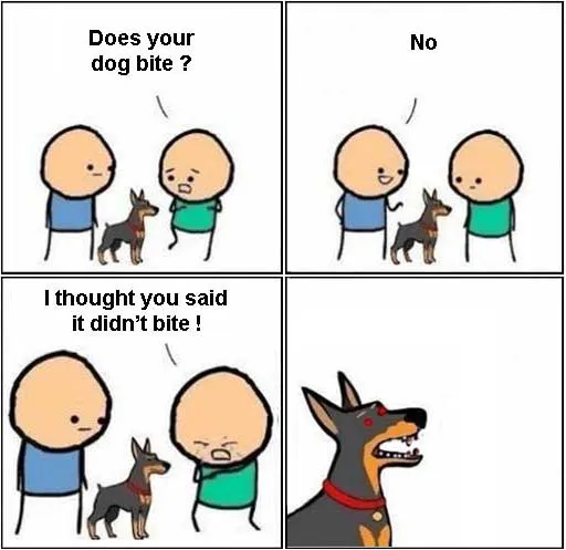Does Your Dog Bite ? 