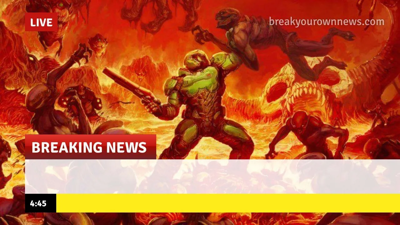 Doom Slayer Too Angry Breaking News 