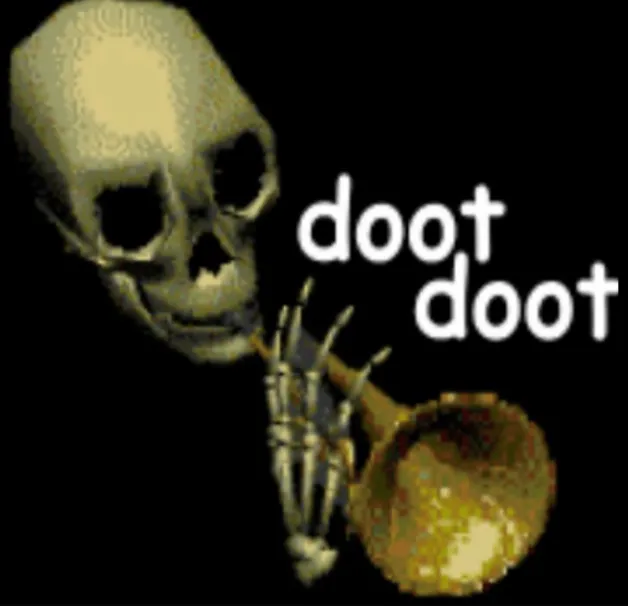 Doot Doot Skeleton 
