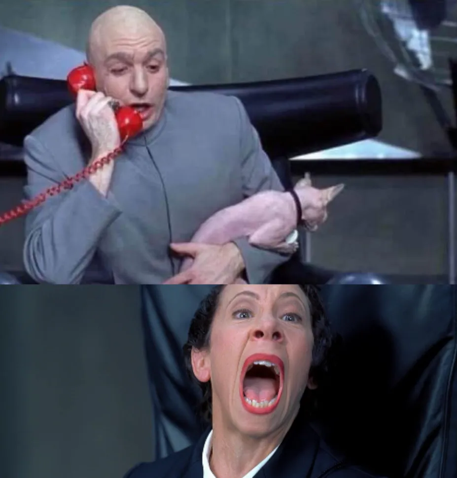 Dr Evil and Frau 