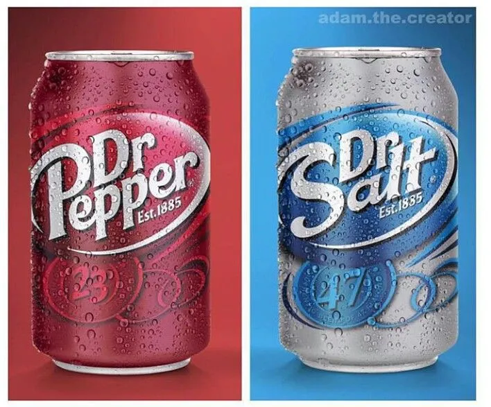 Dr Pepper vs Dr Salt 