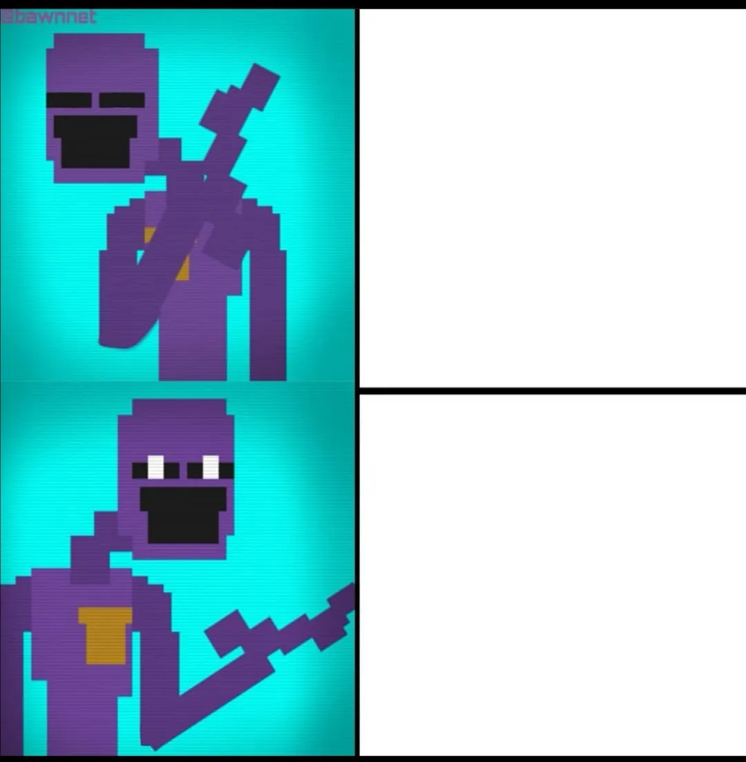 Drake Hotline Bling Meme FNAF EDITION 