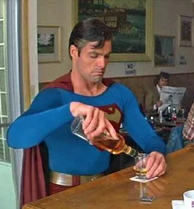 Drunk Superman 