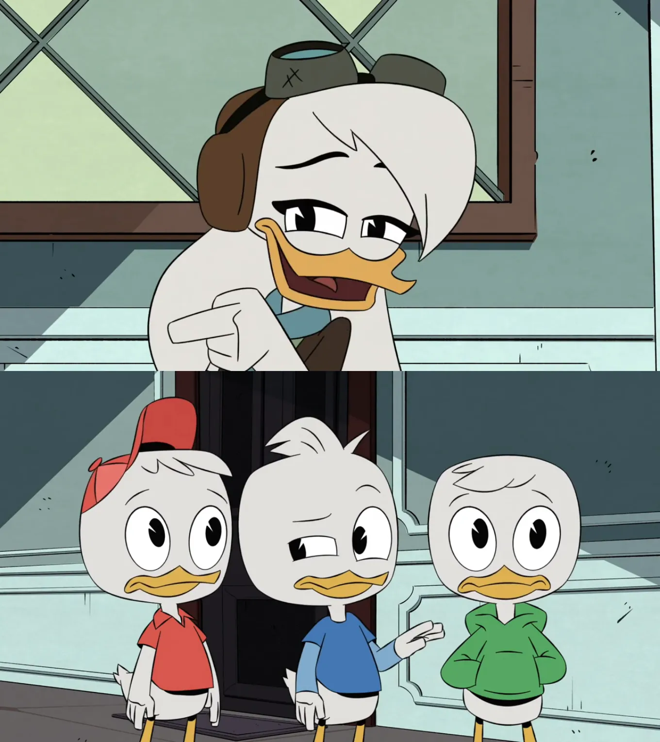 Ducktales della asking the boys 