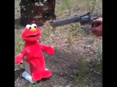 Elmo gets shot 