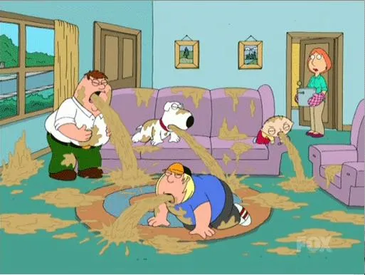 Family Guy Puke 