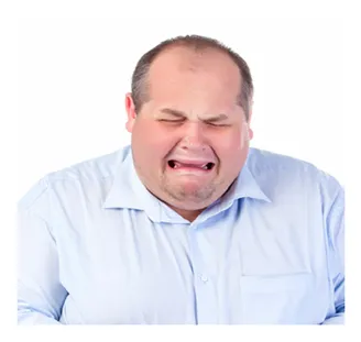 Fat Guy Crying 