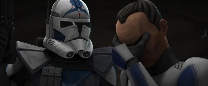 Fives explaining to Tup 