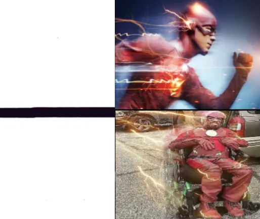 Flash and slow flash 