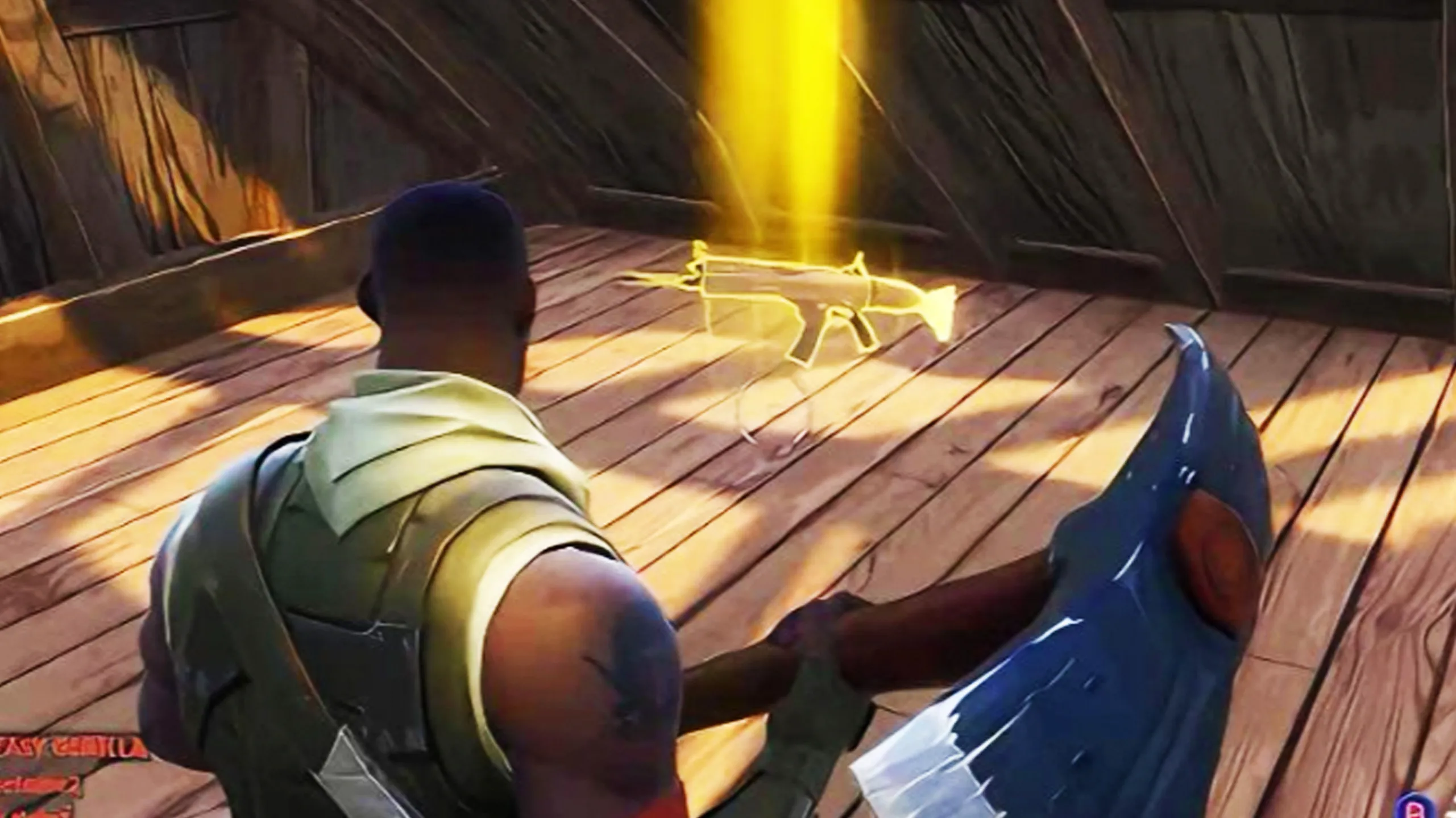 Fortnite gold scar