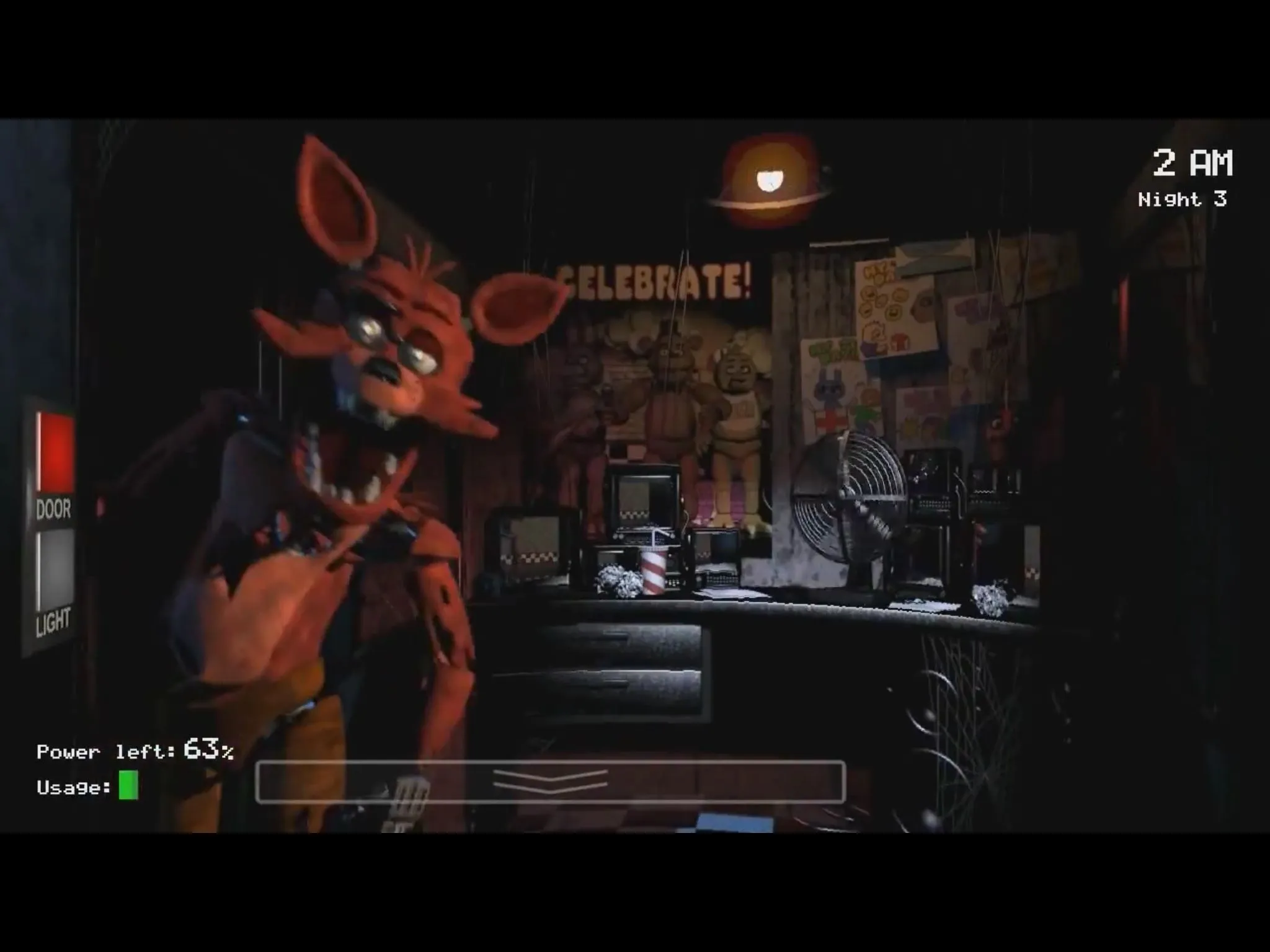 Foxy Jumpscare fnaf 1 