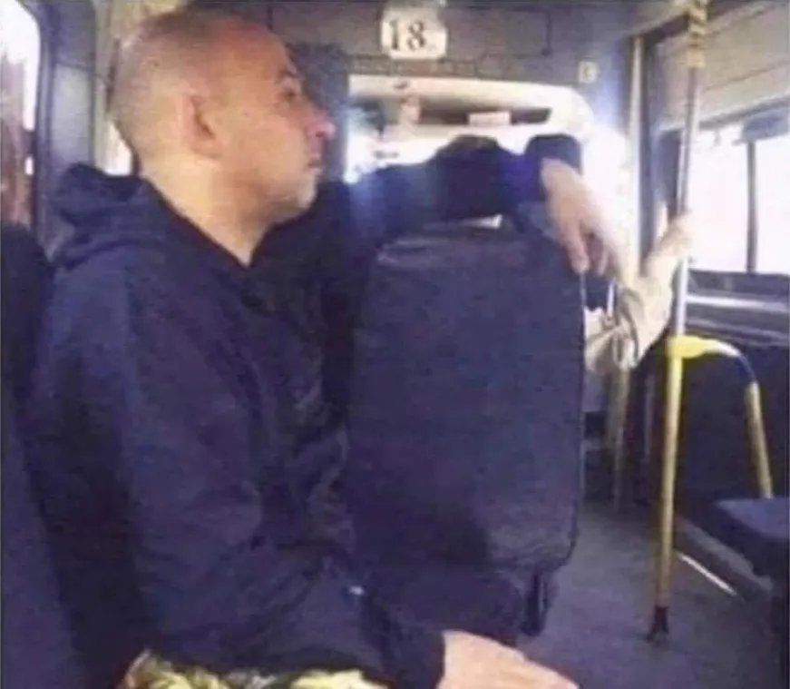 Furious bus driver 
