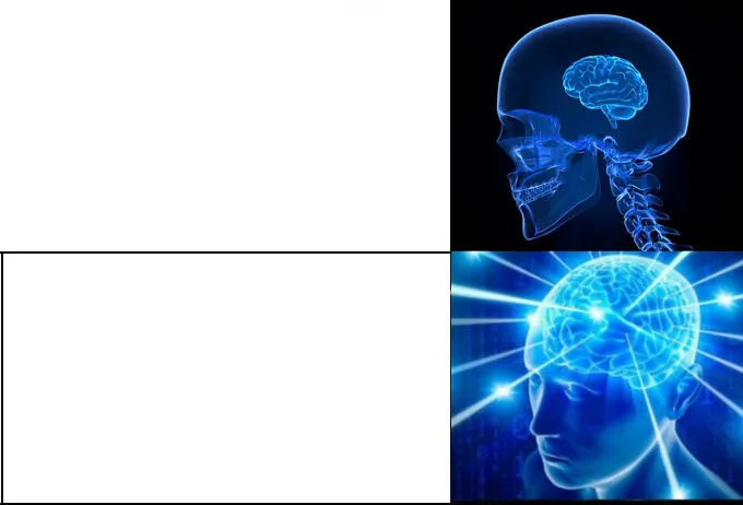 Galaxy Brain (2 brains) 