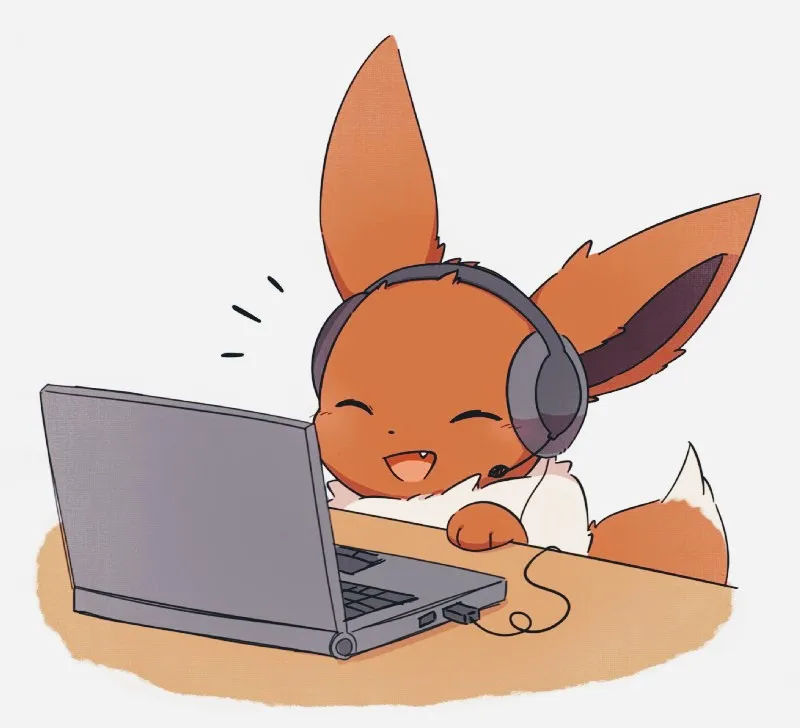Gaming Eevee 