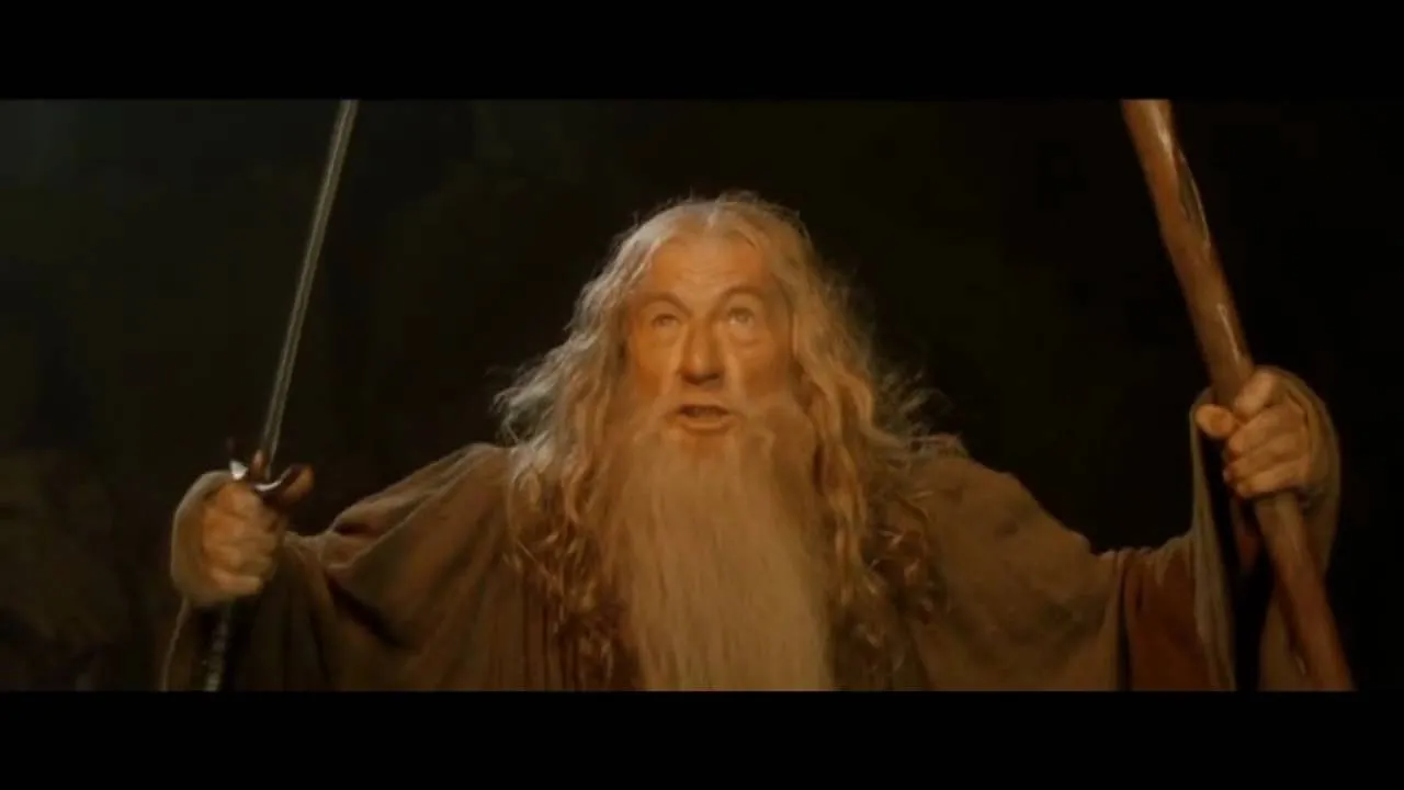 Gandalf - you shall not pass 
