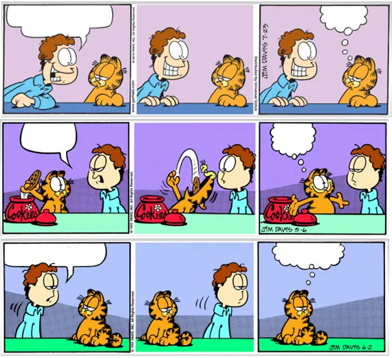 Garfield comic vacation 2 