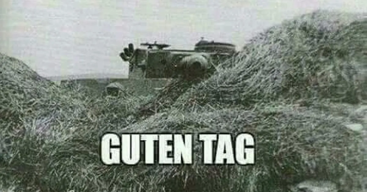 German guten tag tiger 