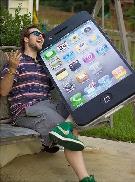 Giant iPhone 