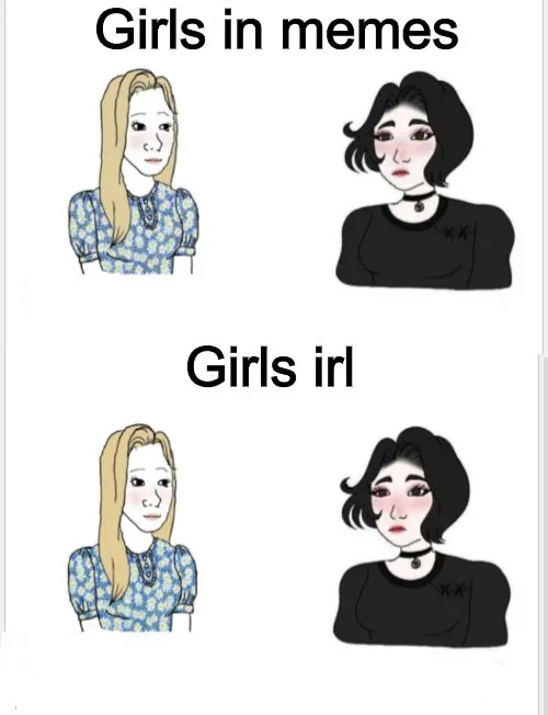 Girls in memes 