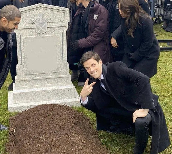 Grant Gustin Gravestone 