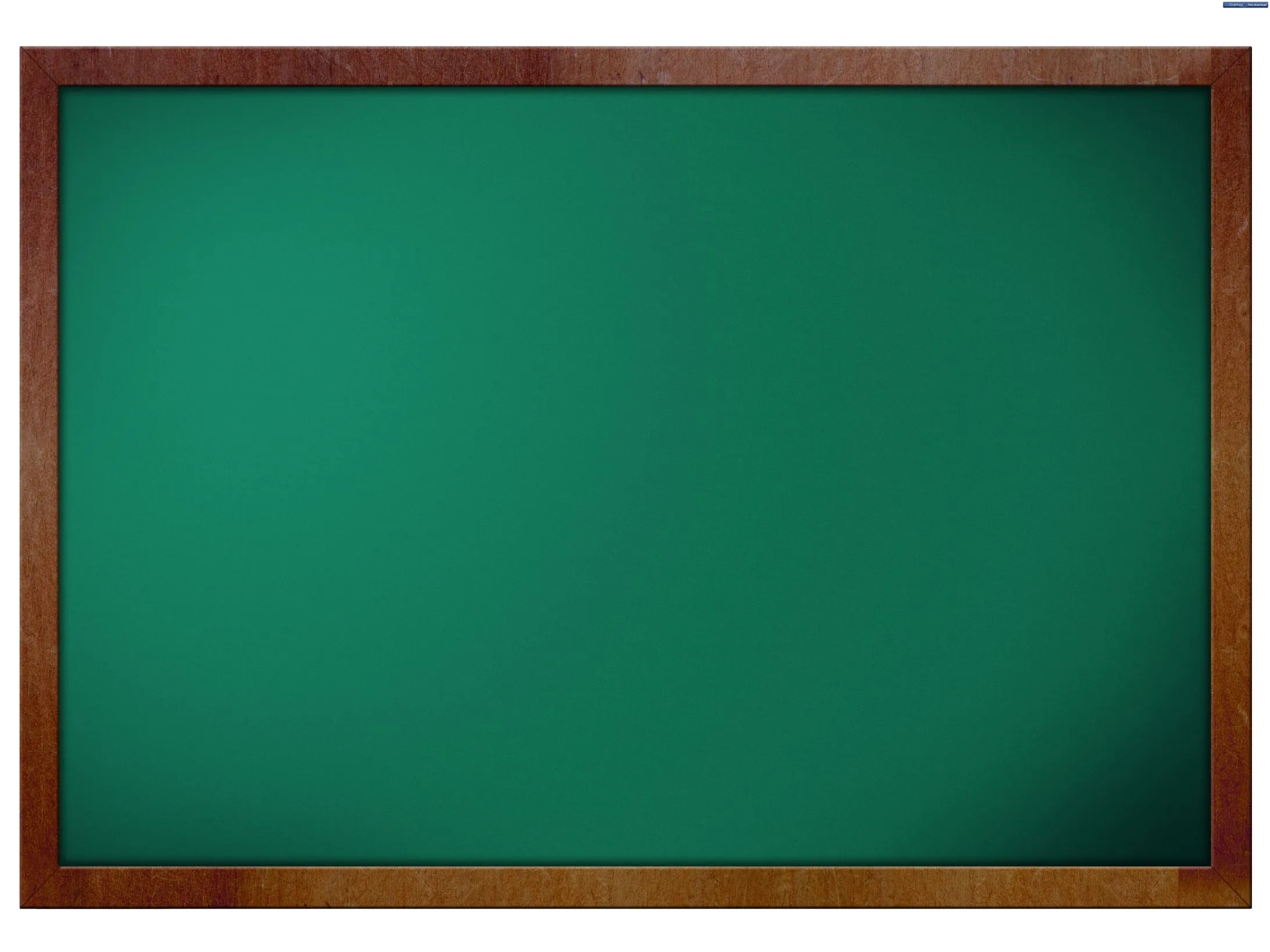 Green Blank Blackboard 
