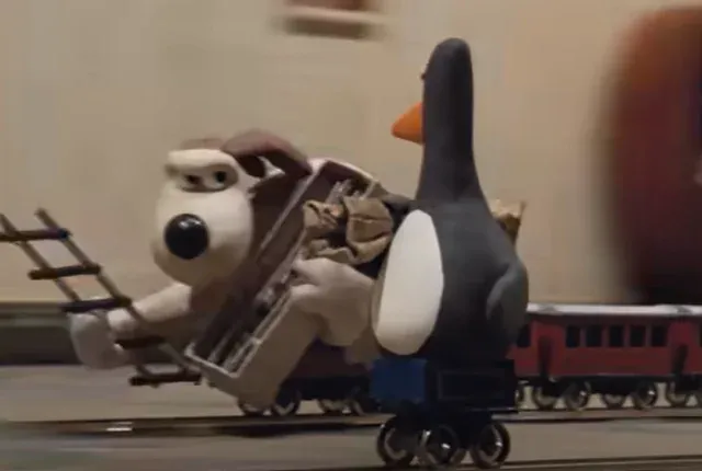 Gromit vs Penguin 