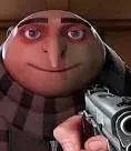 Gru with Gun 