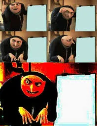 Gru's Plan (Deepfried) 