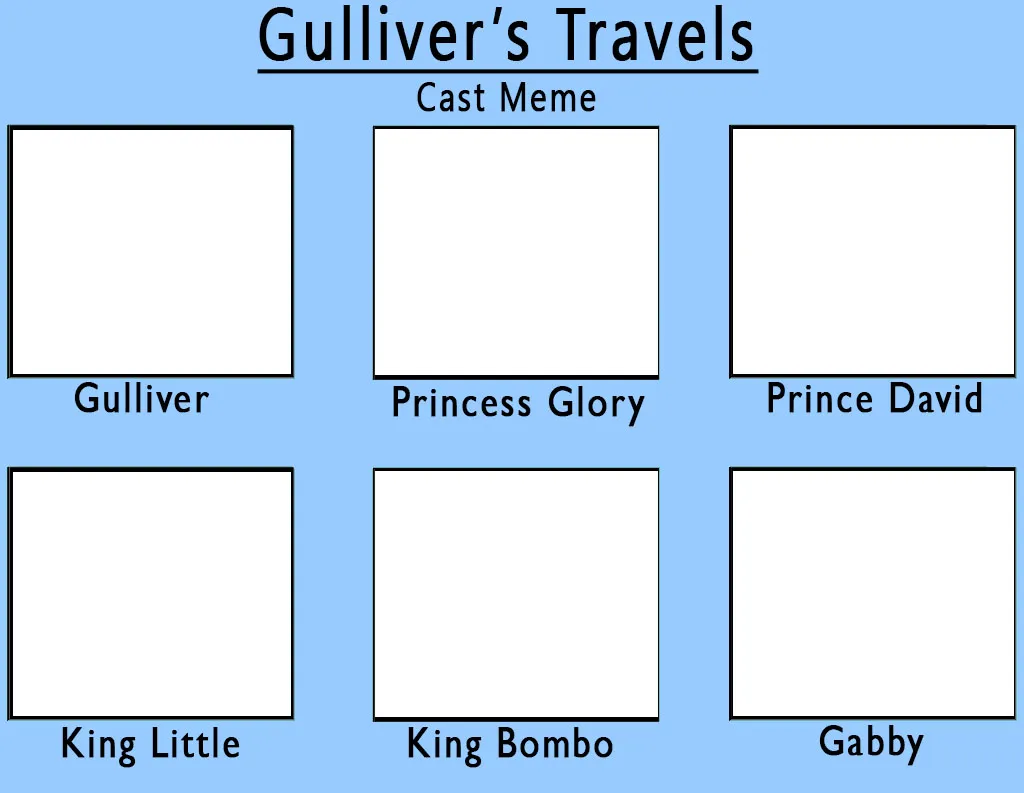 Gulliver's travels cast 
