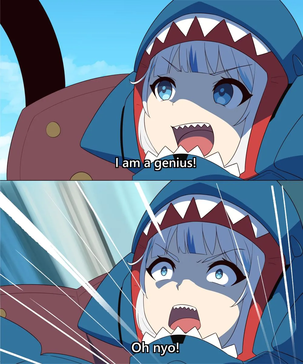 Gura is a genius, Oh Nyo! 