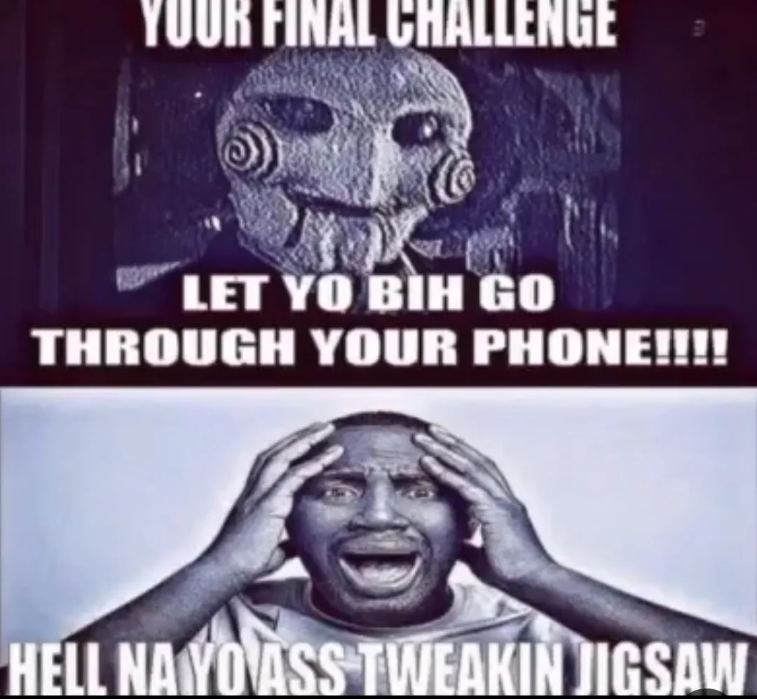 HELL NA YO ASS TWEAKING JIGSAW