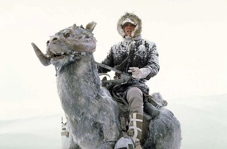Han Solo hoth snow 