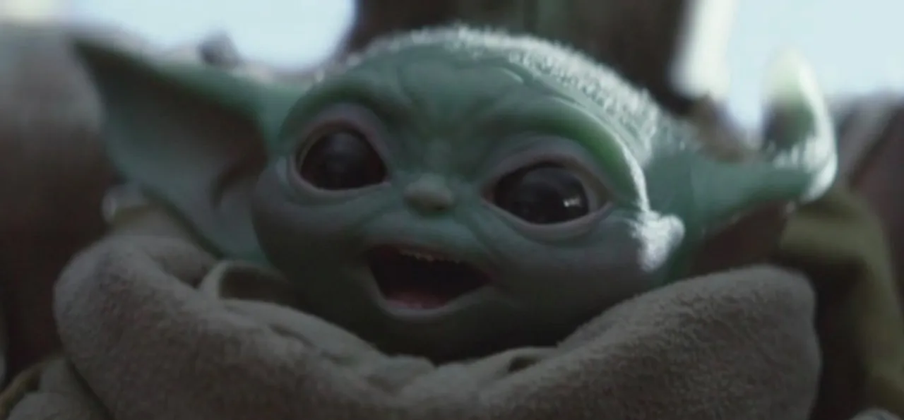 Happy Baby Yoda 