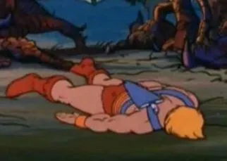 He-Man Gives Up 