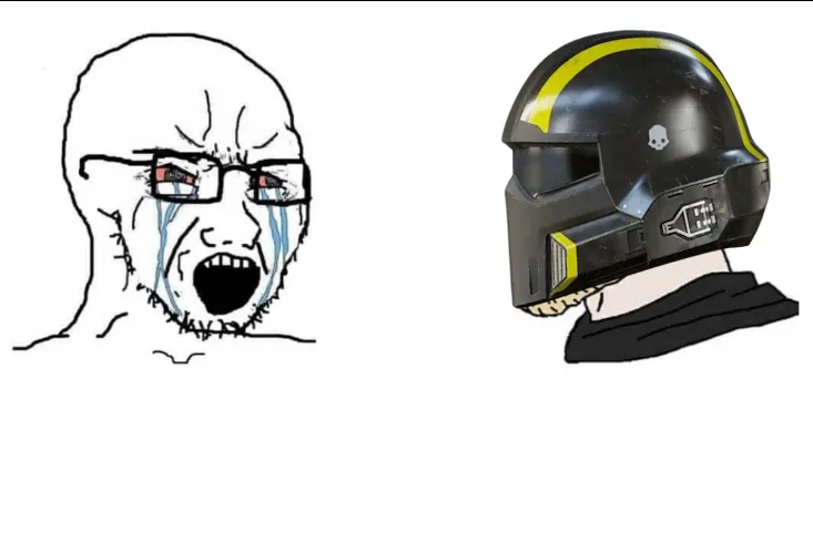 Helldivers 2 Freedom Chad vs socialist sympathiser