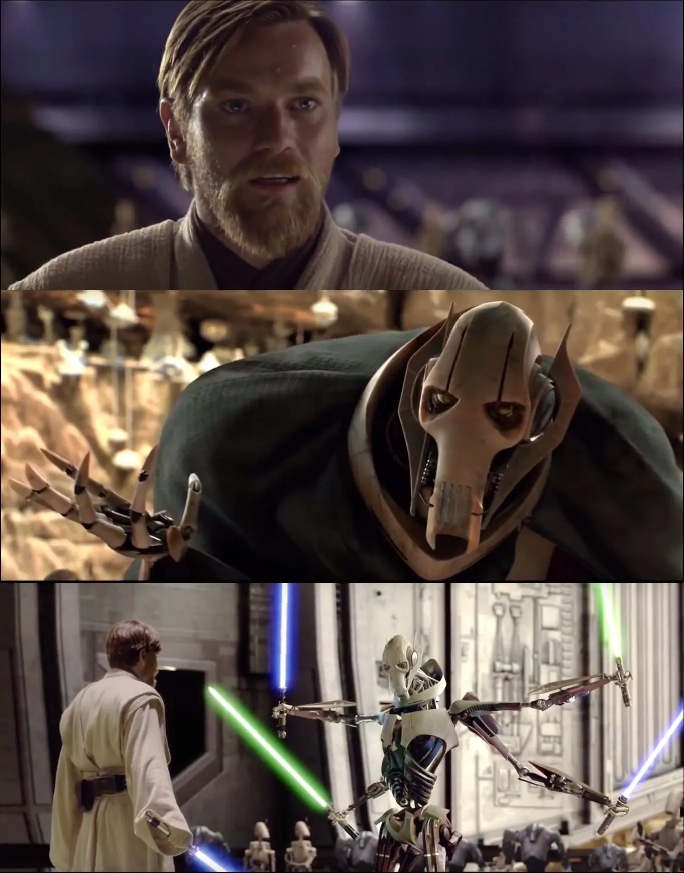 Hello There. Obi-wan vs Grievous 