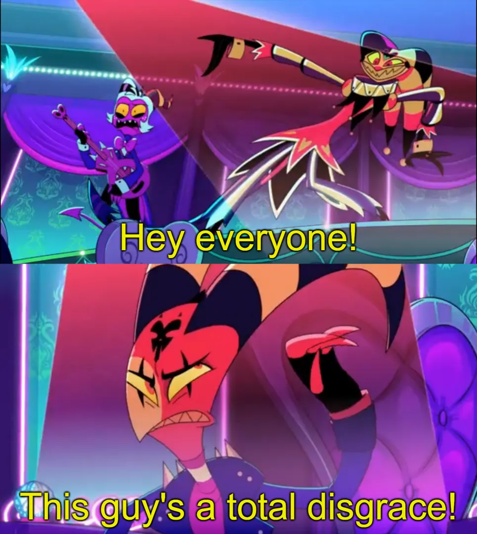 Hey everyone! This guy's a total disgrace 