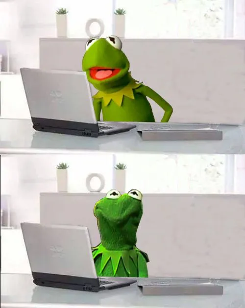 Hide The Pain Kermit 