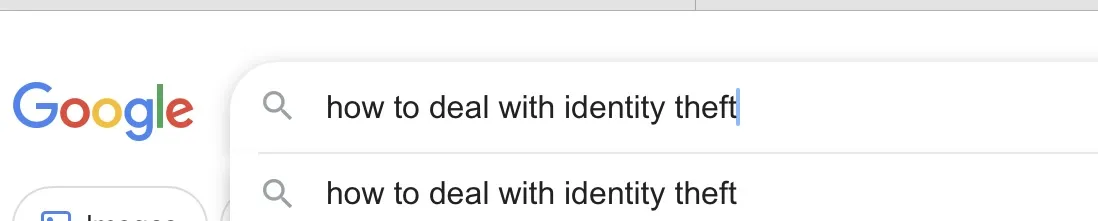 How to deal with identity theft google 
