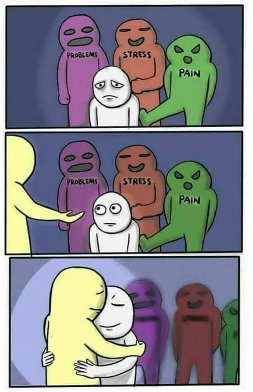 Hug meme 
