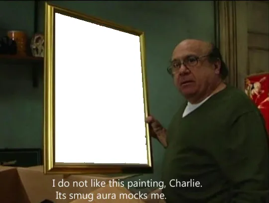I do not like this painting 