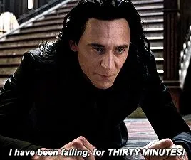 I have been falling for 30 minutes 