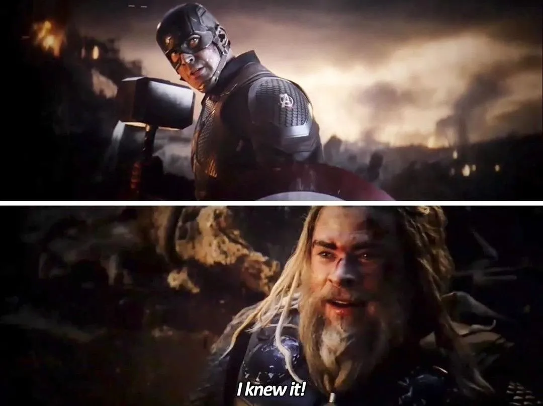 I knew it Thor 