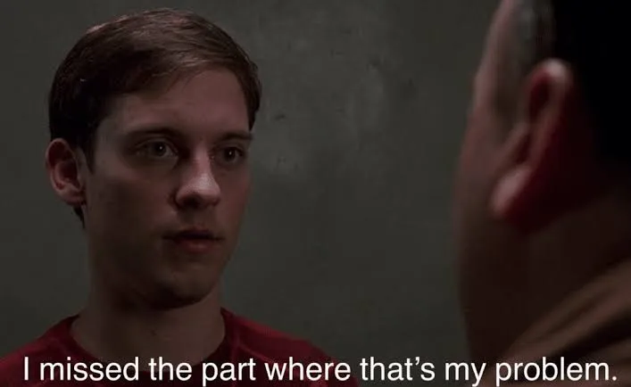 I missed the part 