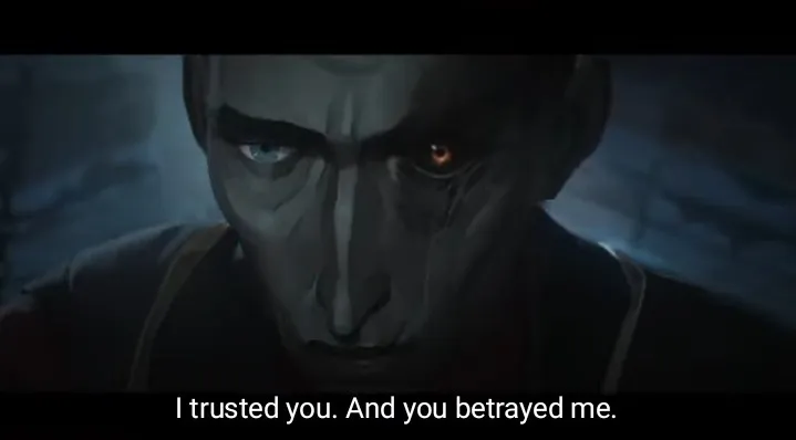 I trusted you and you betrayed me 