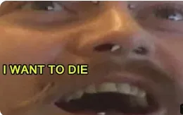 I want to die 