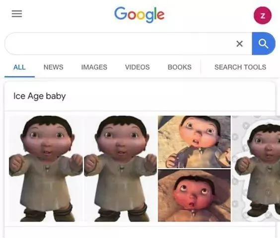 Ice age baby is responsible 