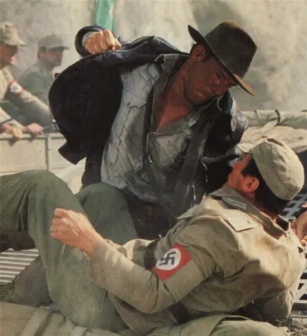 Indiana Jones Punching Nazis 