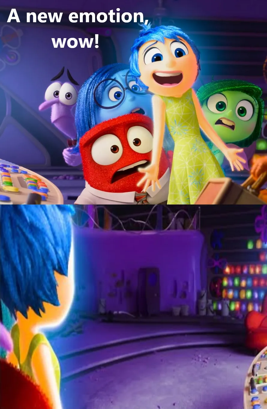 Inside Out New Emotion