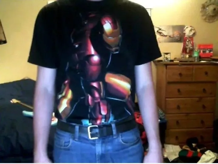 Iron man tshirt 